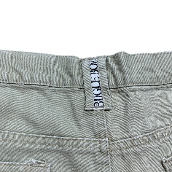 Bugle Boy Khaki Vintage Mens Shorts Size 36 - Picture 3 of 5